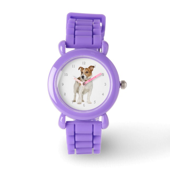 Jack Russell Terrier Watch Armbanduhr (Vorderseite)