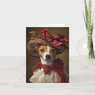 Jack Russell Terrier Weihnachten viktorianischer H
