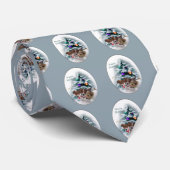 Jack Russell Terrier Weihnachtsgeschenke Krawatte (Gerollt)