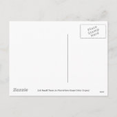 Jack-Russell-Terrier-WeihnachtsTartan Feiertagspostkarte (Rückseite)