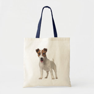 Jack Russell Terrier Welpe Hund braun und weiß Tragetasche