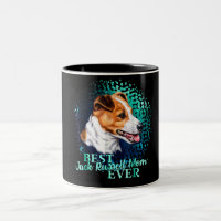 Jack Russell Terrier Zwei-Tone-Kaffee-Tasse