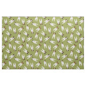 Jack Russell Terriers Muster Oliven oder andere Fa Stoff (Fat Quarter (45,7 x 55,9 cm))