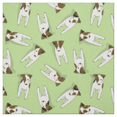 Jack Russell Terriers Mustermalz oder JEDE Farbe Stoff (Muster)
