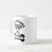 Jack Russell Terror Funny Parsons Terrier Dog Kaffeetasse (Vorderseite Links)