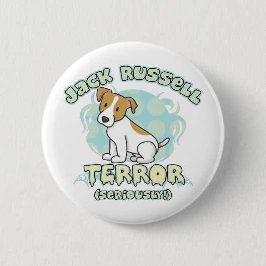 Jack-Russell-Terror-Knopf Button (Vorderseite)