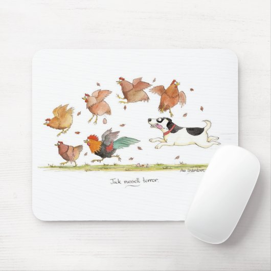 "Jack-Russell-Terror" Mousepad (Mit Mouse)