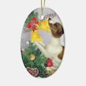 Jack Russell Time To Play Ornament (Links)