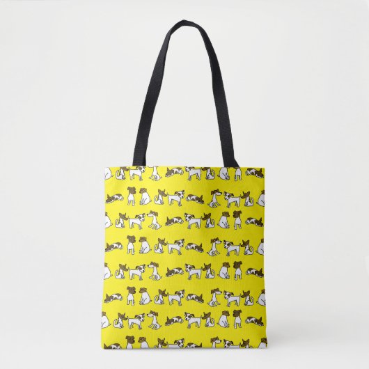 Jack Russell Tote Bag Tasche (Vorderseite)