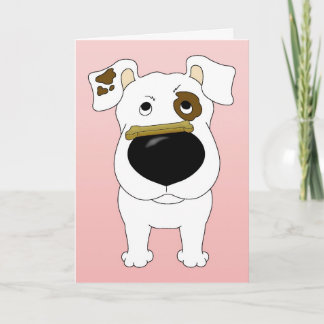 Jack Russell Valentine's Day Card Feiertagskarte