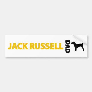 Jack-Russell-Vater Autoaufkleber