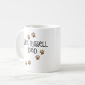Jack-Russell-Vater Kaffeetasse (Vorderseite Links)