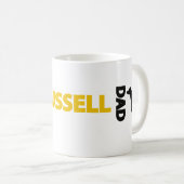 Jack-Russell-Vater Kaffeetasse (VorderseiteRechts)