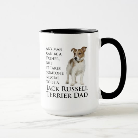 Jack Russell Vater Tasse (Rechts)