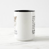 Jack Russell Vater Tasse (Zentrum)