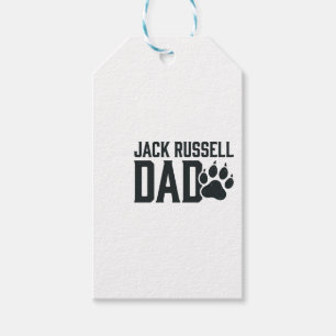 Jack Russell Vater Vintage Pfotenabdruck-Shirt Des Geschenkanhänger