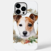Jack Russell Weihnachtsmann Festliche Jungfrau Case-Mate iPhone Hülle (Rückseite)