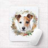 Jack Russell Weihnachtsmann Festliche Jungfrau Mousepad (Mit Mouse)