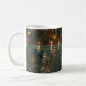 Jack Russell Weihnachtsreise Kaffeetasse (Links)