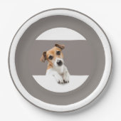 Jack Russell Welpe Hund Niedlich Adorable Sweet Pappteller (Vorderseite)