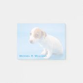 Jack Russell Welpe Post-it Klebezettel (Vorderseite)