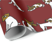 Jack Russell Wrapping Paper Geschenkpapier (Rolleneckpunkt)