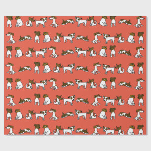 Jack Russell Wrapping Paper Geschenkpapier