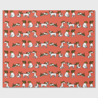 Jack Russell Wrapping Paper Geschenkpapier