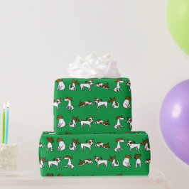 Jack Russell Wrapping Paper Geschenkpapier