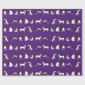 Jack Russell Wrapping Paper Geschenkpapier (Flach)