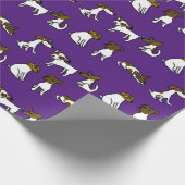 Jack Russell Wrapping Paper Geschenkpapier (Ecke)