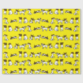Jack Russell Wrapping Paper Geschenkpapier (Flach)