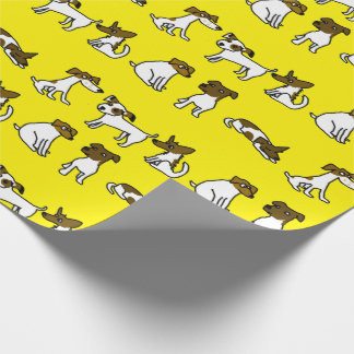 Jack Russell Wrapping Paper Geschenkpapier
