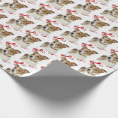 Jack Russell Wrapping Paper Geschenkpapier (Ecke)