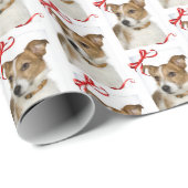 Jack Russell Wrapping Paper Geschenkpapier (Rolleneckpunkt)