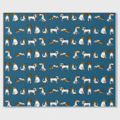 Jack Russell Wrapping Paper Geschenkpapier (Flach)