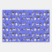 Jack Russell Wrapping Paper Set Geschenkpapier Set (Vorderseite 3)