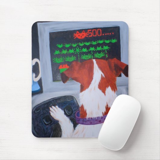 Jack Russells Bedarfs-Geistesanregung Mousepad (Mit Mouse)