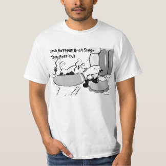 Jack Russells schlafen nicht T-Shirt
