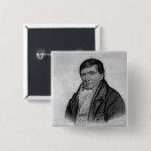 Jack Scroggins, graviert durch Hopwood Button (Vorne & Hinten)
