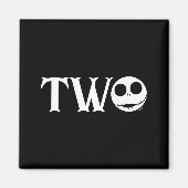 Jack Skellington First Birthday Two Baby  Magnet (Vorne)
