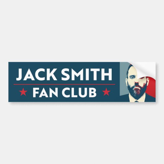 Jack Smith Fan Club Autoaufkleber (Vorne)