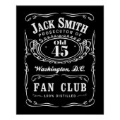 Jack Smith Fan Club Poster (Vorderseite)