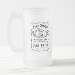 Jack Smith Fanclub Mattglas Bierglas
