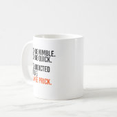 Jack Smith: Jack muss immitierbar sein Kaffeetasse (Vorderseite Links)