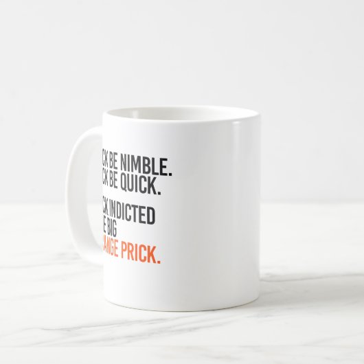 Jack Smith: Jack muss immitierbar sein Kaffeetasse (Vorderseite Links)