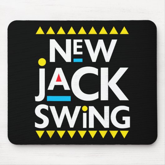 Jack Swing 90er R&b Hip Hop Mousepad (Vorne)