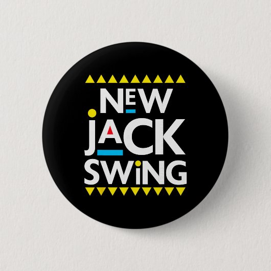 Jack Swing 90s R&b Hip Hop Button (Vorderseite)