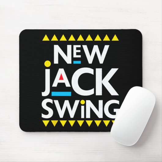 Jack Swing 90s R&b Hip Hop Mousepad (Mit Mouse)