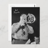 Jack Teagarden Postkarte (Vorne/Hinten)